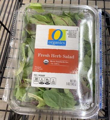 Fresh Herb Salad, Fresh Herb