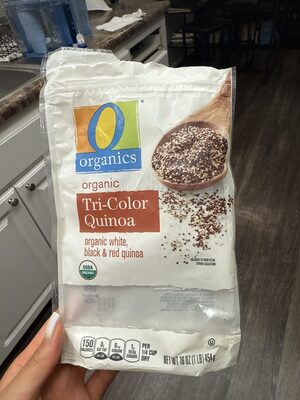 Organic White, Black & Red Tri-Color Quinoa