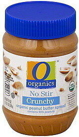 Crunchy No Stir Organic Peanut Butter Spread, Crunchy
