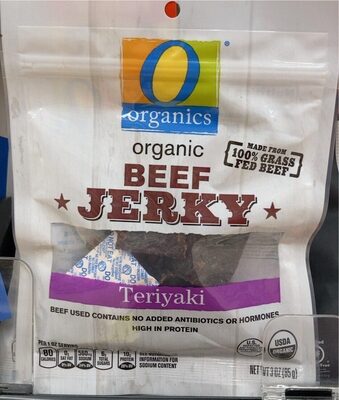 Teriyaki Grassfed Beef Jerky, Teriyaki