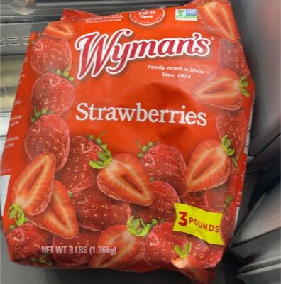 Wyman's Strawberries, 3 Lbs