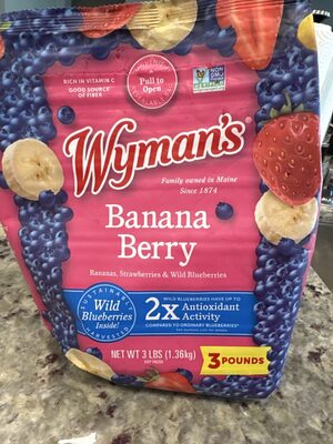 Wyman's Banana Berry, 3 Lbs