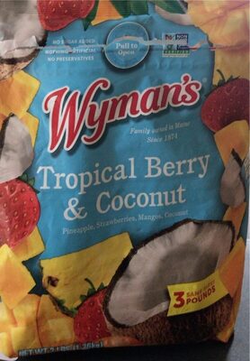 Wyman's Tropical Berry & Coconut, 3 Lbs