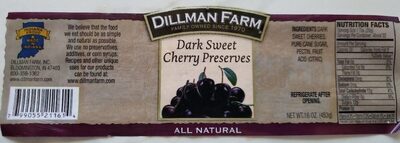 Dark Sweet Cherry Preserves, Cherry