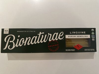 Linguine 100% Organic Durum Semolina, Linguine
