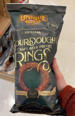 Original Sourdough Craft Beer Pretzel Rings, Original