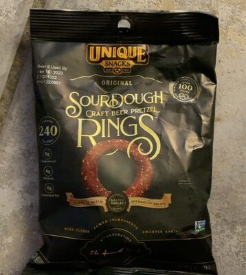 Original Sourdough Craft Beer Pretzel Rings, Original