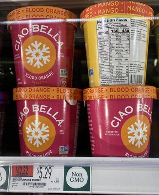 Sorbetto, Blood Orange