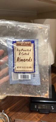 Trader Joe's, Dry Roasted & Salted Almonds