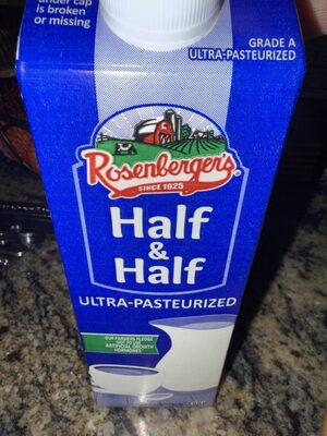 Half & Half Ultra-Pasteurized Milk