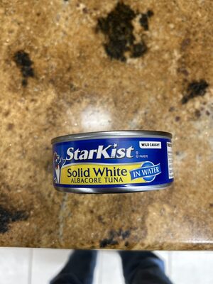 Solid White Albacore In Water Tuna