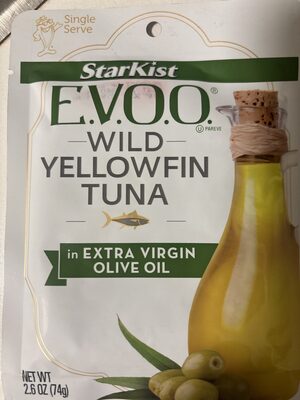 Yellowfin Wild-Caught Tuna In Extra Virgin Olive Oil, Yellowfin In Extra Virgin Olive Oil