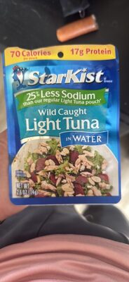 Light Wild Caught Tuna In Water, Light In Water