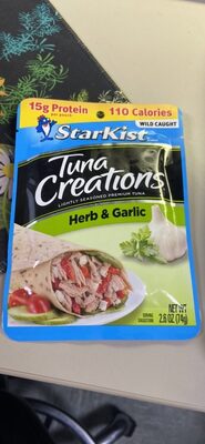 Herb & Garlic Lightly Seasoned Premium Tuna, Herb; Garlic