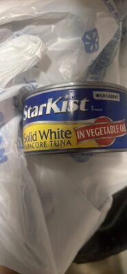 Solid White Albacore Tuna In Vegetable Oil, Solid White Albacore In Vegetable Oil