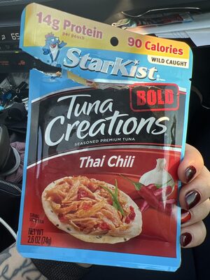 Thai Style Premium Tuna With Chili Peppers In Sunflower Oil, Thai Style