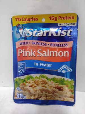Pink Salmon In Water