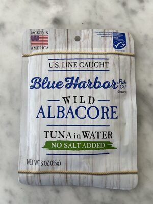 Wild Albacore Tuna In Water