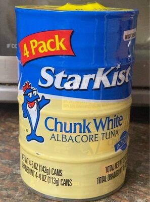 Chunk White Albacore Wild Caught Tuna In Water, Chunk White Albacore In Water