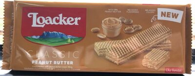 Peanut Butter Classic Crispy Wafers With Peanut Butter Cream Filling, Peanut Butter