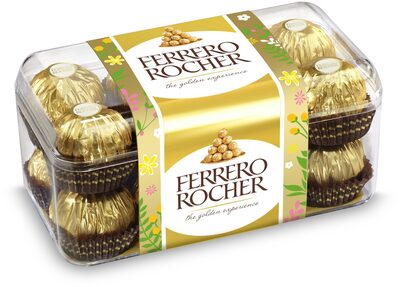 Ferrero Rocher, Whole Hazelnut In Milk Chocolate And Nut Croquante
