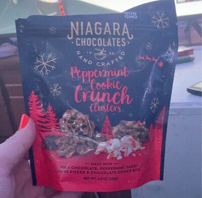 Peppermint Cookie Crunch Clusters, Peppermint