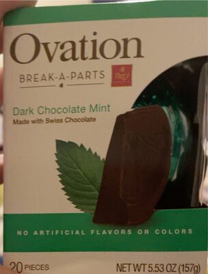 Dark Chocolate Mint Pieces, Dark Chocolate Mint