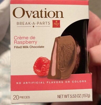 Crme De Raspberry Filled Milk Chocolate, Raspberry