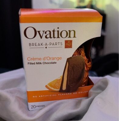 Crme D'Orange Filled Milk Chocolate, Orange