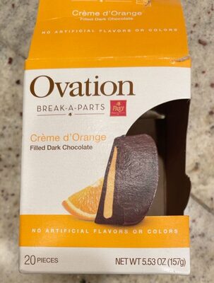 Crme D'Orange Filled Dark Chocolate, Orange