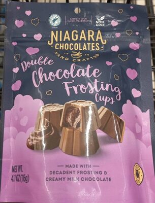 Double Chocolate Frosting Cups, Double Chocolate