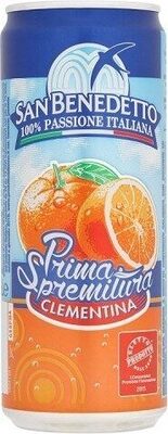 San Benedetto, Prima Spremitura, Low-Calorie Sparkling Drink, Clementina