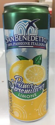 San Benedetto, Prima Spremitura, Low-Calorie Sparkling Drink, Limone