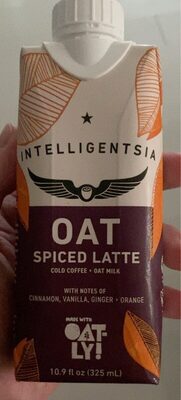 Oat Spiced Latte Cold Coffee + Oat Milk, Oat Spiced Latte