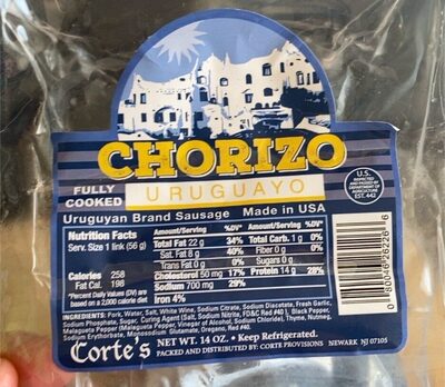 Uruguayo Chorizo Sausage