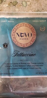Durum Semolina & Egg Pasta, Fettuccine