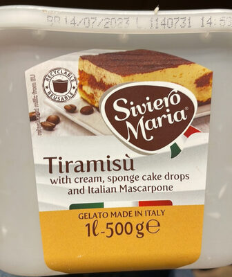 Tiramisu With Sponge Cake Drops