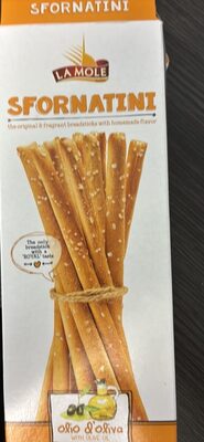Sfornatini Crunchy Breadsticks With Olive Oil