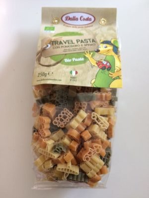 Organic Durum Wheat, Tomato, Spinach Pasta, Travel