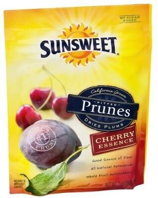 Sunsweet, Pitted Prunes, Cherry Essence, Cherry Essence