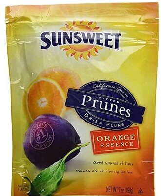 Sunsweet, Pitted Prunes Dried Plums, Orange Essence, Orange Essence