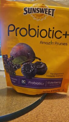 Probiotic+ Elderberry Pitted Prunes, Elderberry