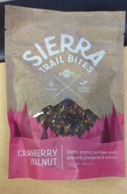 Cranberry Walnut Trail Bites, Cranberry; Walnut