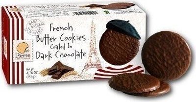 Pierre, French Butter Cookies Coated In Dark Chocolate
