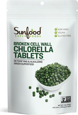 Broken Cell Wall Chlorella Tablets