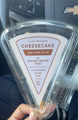 New York Style With Graham Cracker Crust Cheesecake, New York Style With Graham Cracker Crust
