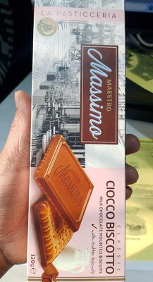 Classic Ciocco Biscotto Milk Chocolate Mounted Biscuits, Milk Chocolate