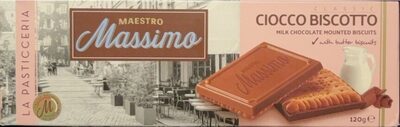 Fondente Ciocco Biscotto Dark Chocolate Mounted Biscuits