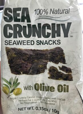 Seaweed Snacks With Olive Oil, Seaweed With Olive Oil