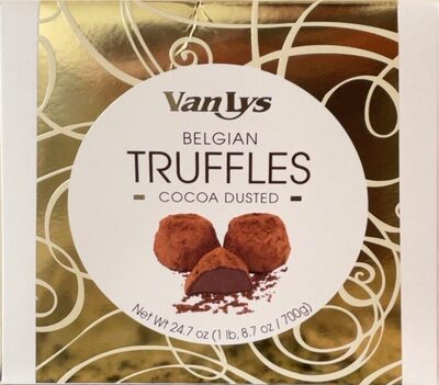 Belgian Truffles Cocoa Dusted, Belgian